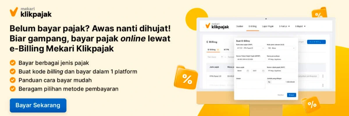 Banner Promosi Mekari KlikPajak